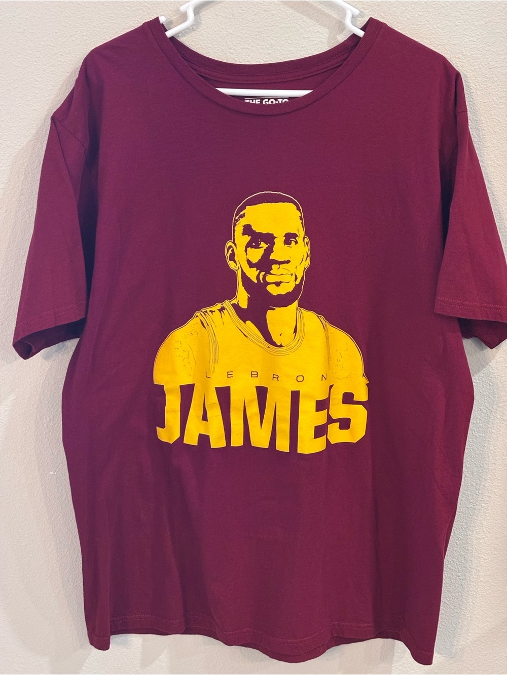 The Go To Tee, Adidas, Men’s  XL LeBron James, Cleveland Cavaliers